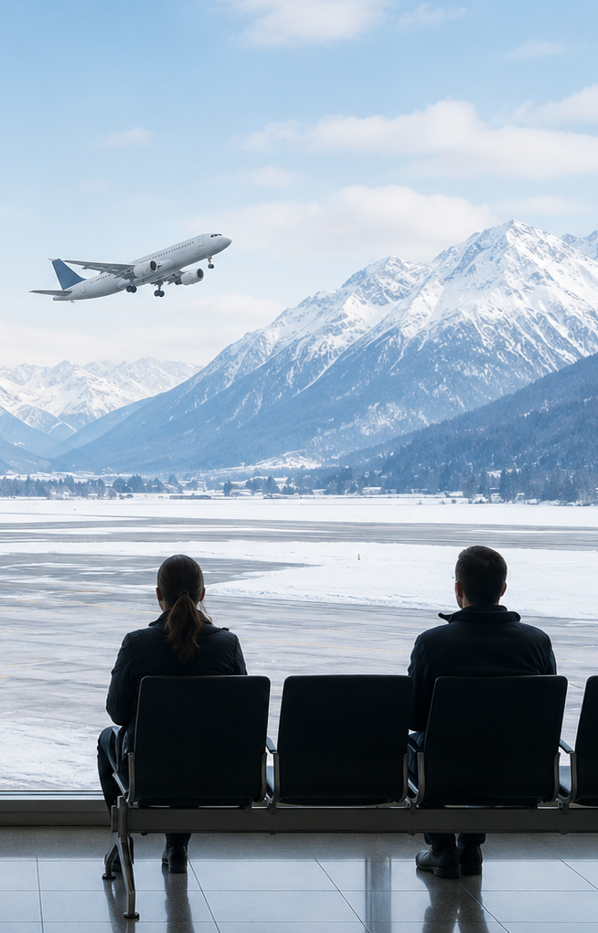 Service de Transfert mini van aéroport à montgenevre